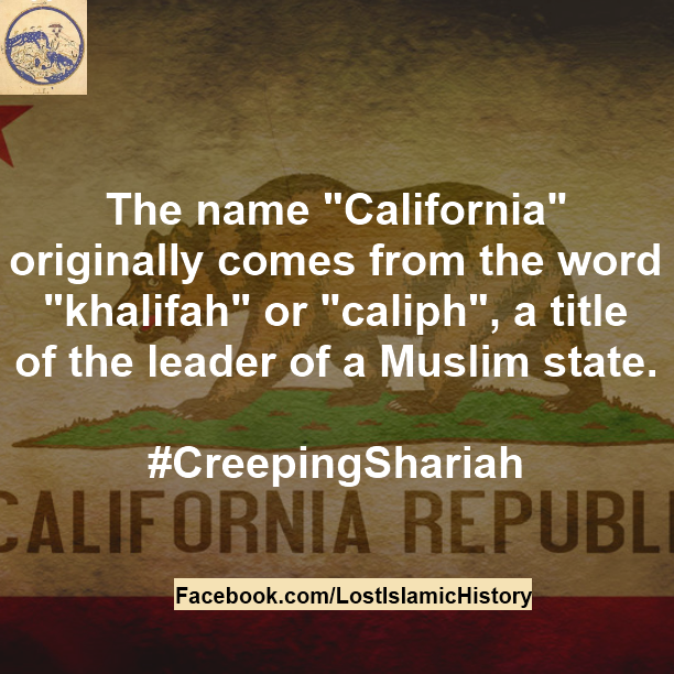 about the name of california