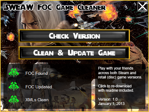 SWEAW FOC Game Cleaner