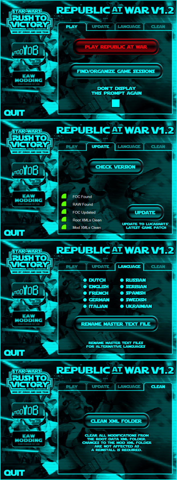 Republic at War 1.2 Game Launcher