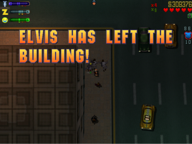 Grand Theft Auto 2 - Elvis bonus