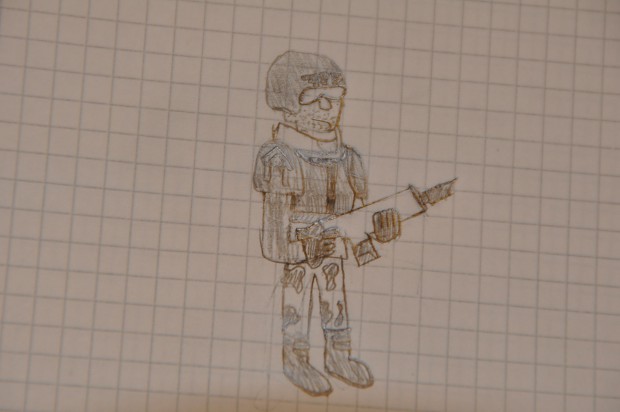 My Imperialguard drawing