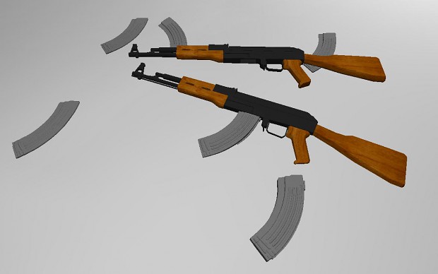 Semi textured AK-47