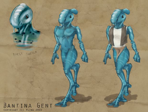 Bantina Gent alien concept
