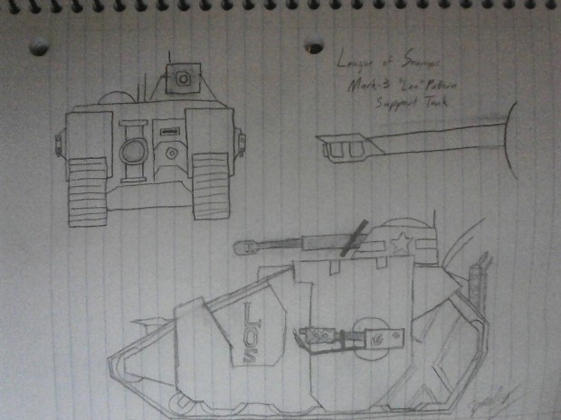 League Armory - Mark 3 "Lee" Support Tank