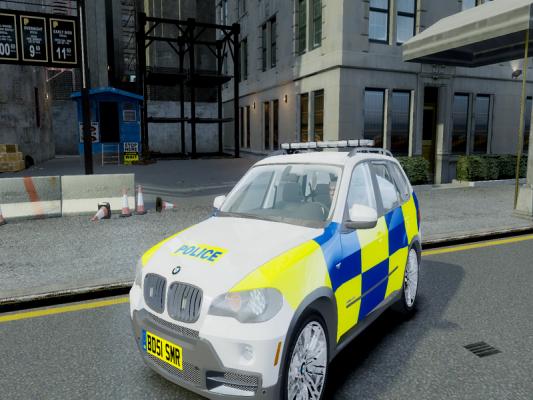 Bmw X5 Police Car