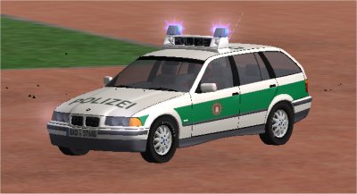 Bmw 325i Police Car