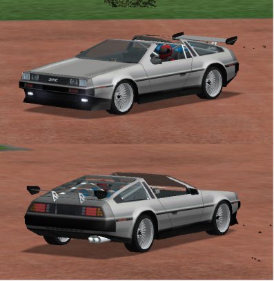 "Tricked Out Delorean"