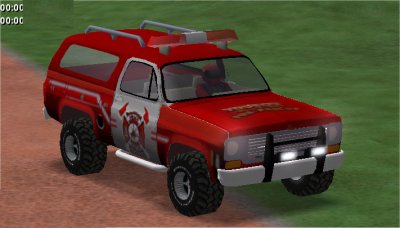 Chevy K5 Blazer Fire Chief Car