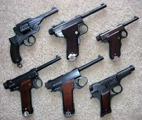 pistols from around the world