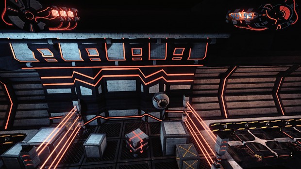 Screenshot of recon arcade