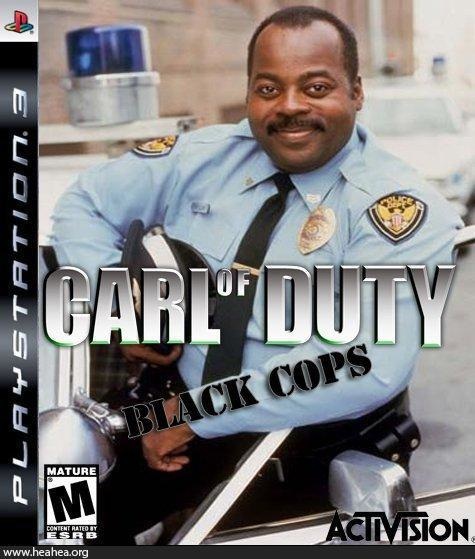 Carl of Duty: Black Cops