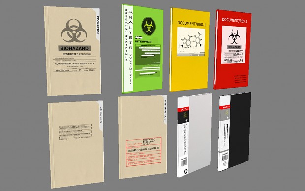 folder & documents props