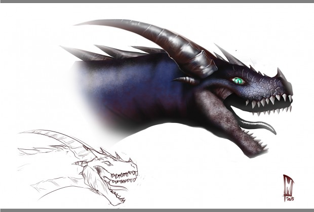 Dragon Concept Art