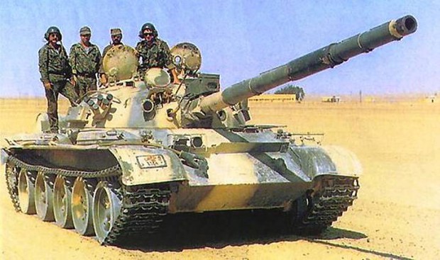 Egyptian Marine and Modified T 62