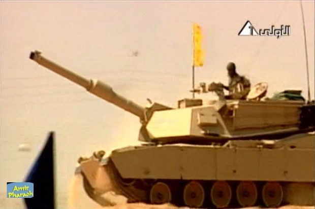 Egyptian M1 Abrams (all of them upgraded to M1A2)