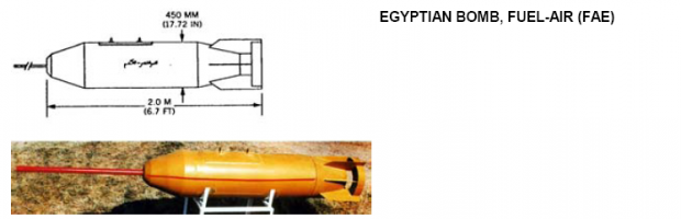 Egyptian Fuel Air Bomb