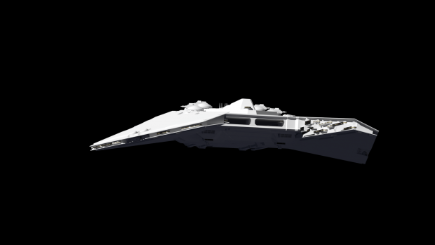 Few basic, untextured renders of a Liberator cruiser