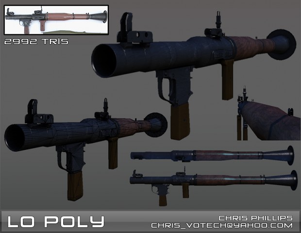 RPG Low Poly w/ Textures - Older Work