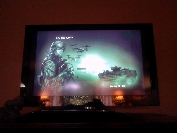 playing arma on my tv :D