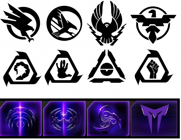 faction logos