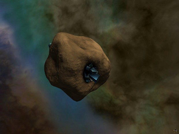 First asteroid ingame