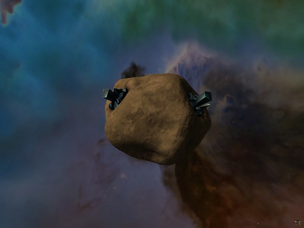 First asteroid ingame