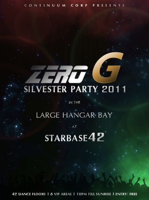 Zero-G Silvester Party!