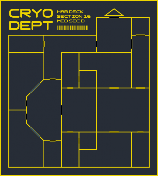Cryo Department Map - Version 1