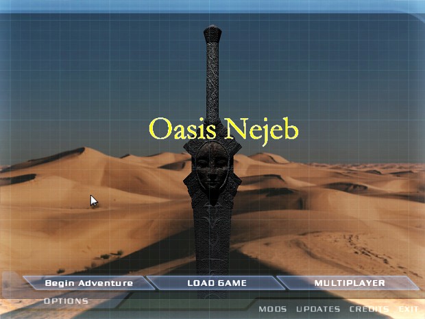 Oasis Nejeb Doom 3 menu