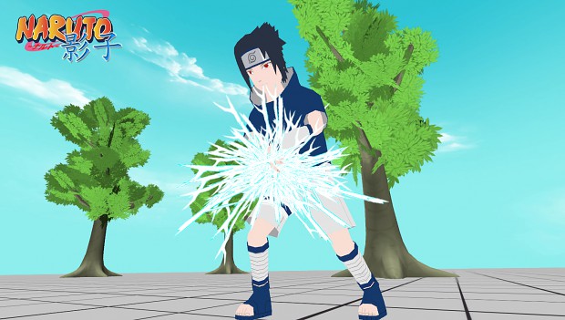 Sasuke Sharingan chidori