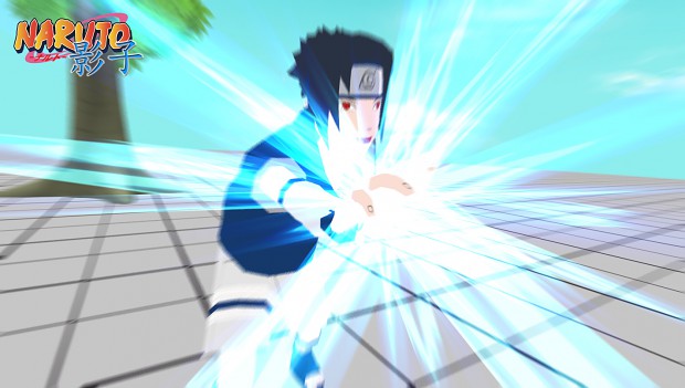 Sasuke Sharingan chidori fix