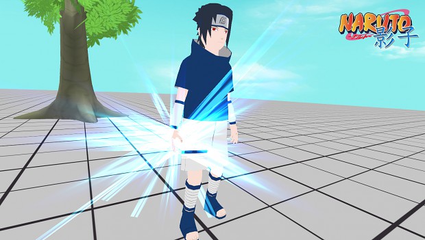 Sasuke Sharingan chidori fix