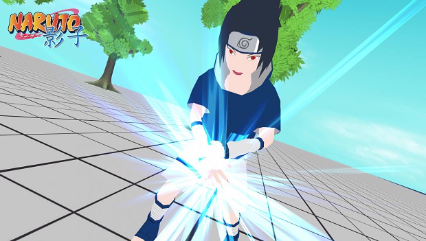 Sasuke Sharingan chidori fix