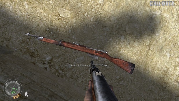 CoD2 Dutch Mannlicher rifle