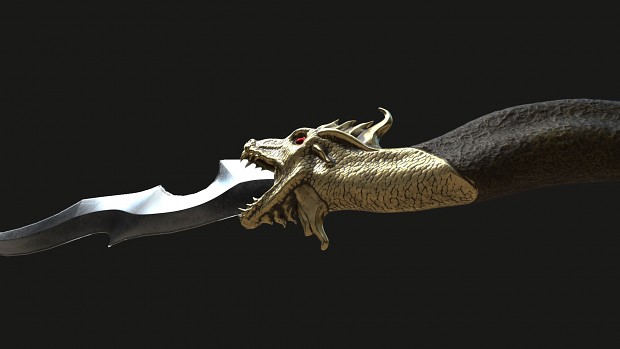 Dragon Flame Dagger