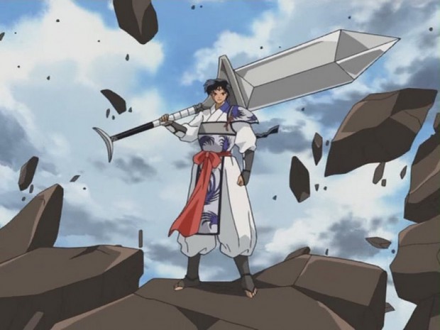 Bankotsu and his Giant Sword Banryuu