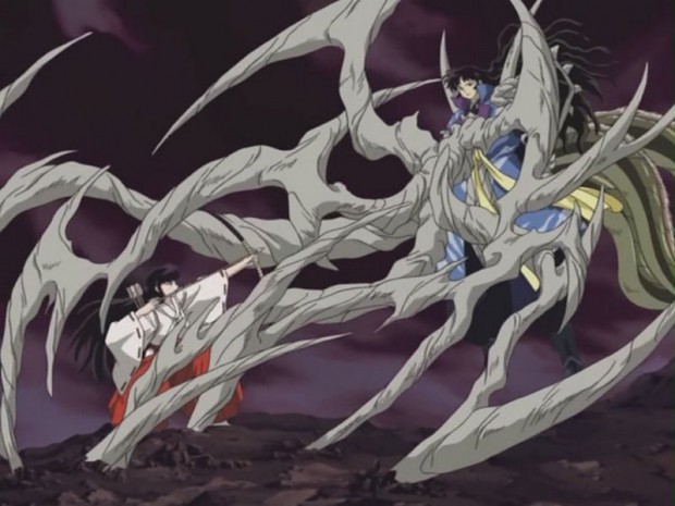 Kikyou  VS  Naraku