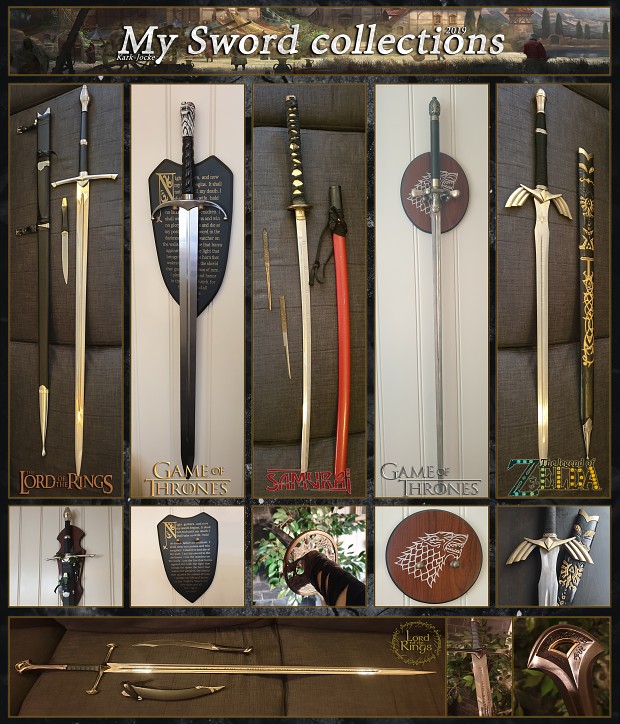 My Sword Collections ~ 2019