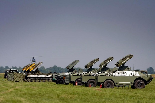 CONTROL-SHOOTING EXERCISE AT THE AIRPORT BATAJNICA