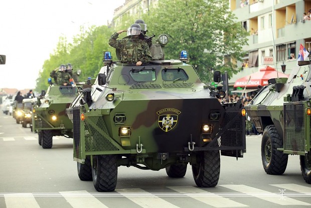 Day of Serbian Army- Special Forces and MP