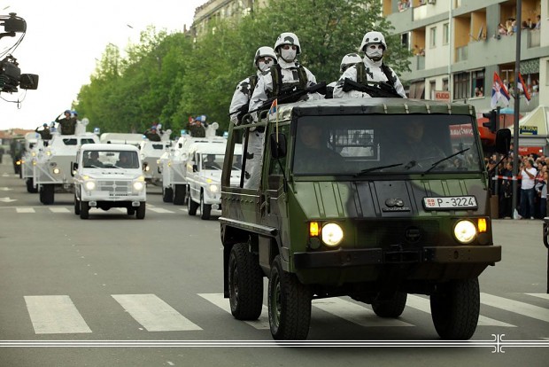 Day of Serbian Army- Special Forces and MP