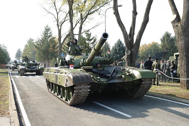 Serbian M-84 Tanks