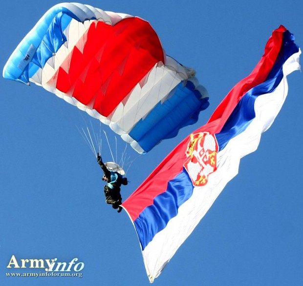 Serbian Paratrooper