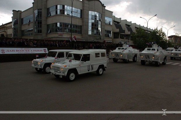 Day of Serbian Army- UN Forces