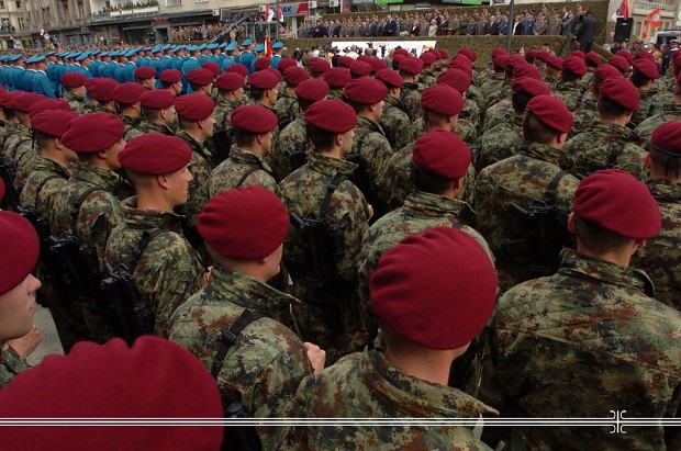 Day of Serbian Army- Special Forces and MP