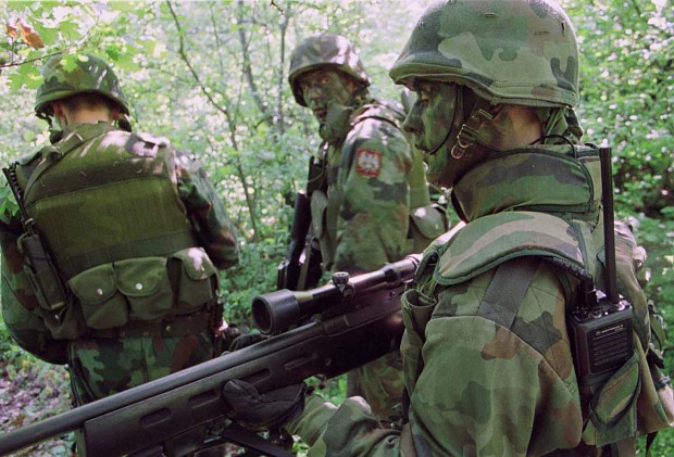 Yugoslavian Commandos on Kosovo