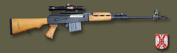 Serbian M-76 Sniper Rifle