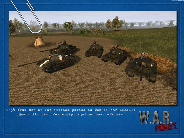 T-54 model for Men of War Assault Squad