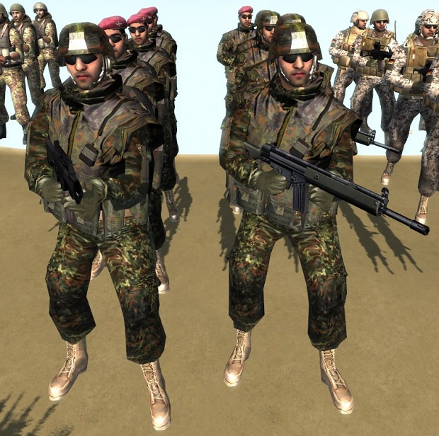 Modern Skirmish mod: German Paratroopers