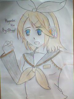 I Try Drawing Kagamine Rin